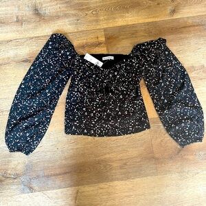 Abercrombie & fitch off the shoulder top